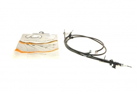 Трос ручника (задний) Ford Kuga 1.6/2.0 TDCi 13- (2020/1900+1925/1805mm) (opt-om) LINEX 15.02.62