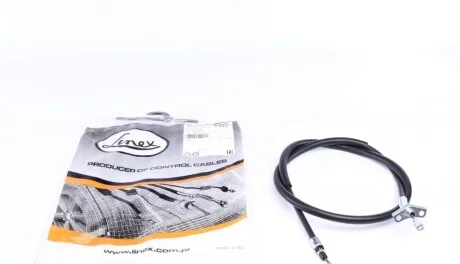 Трос ручника (задний) (R) MB Sprinter/Vario 94-16 (1565/1390 мм) UA63 LINEX 27.01.76