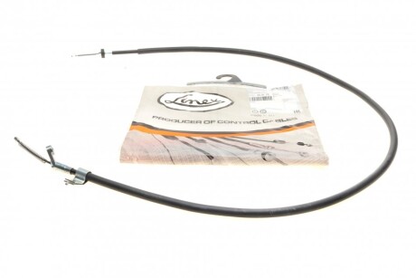 Трос ручника (задній) (L) Nissan Juke 1.5 dCi/1.6 DIG-T 10- (1670mm) (opt-om) LINEX 30.01.76