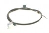 Трос ручника (задній) (R) Nissan Qashqai1.5/1.6/2.0 dCi 07-14 (1840mm) (opt-om) LINEX 30.01.79 (фото 6)