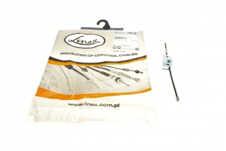 Трос ручника (передний) Nissan Qashqai 07-13 (262mm) (opt-om) LINEX 30.01.80