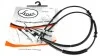 Трос ручника Chevrolet Corsa/Opel Astra G 00- (1254/1060+1254/1060) (к-кт) UA63 LINEX 32.01.66 (фото 1)