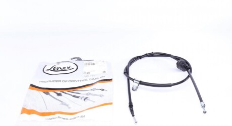 Трос ручника (задній) Opel Insignia 08- (1940/1800 мм) (opt-om) LINEX 32.02.13