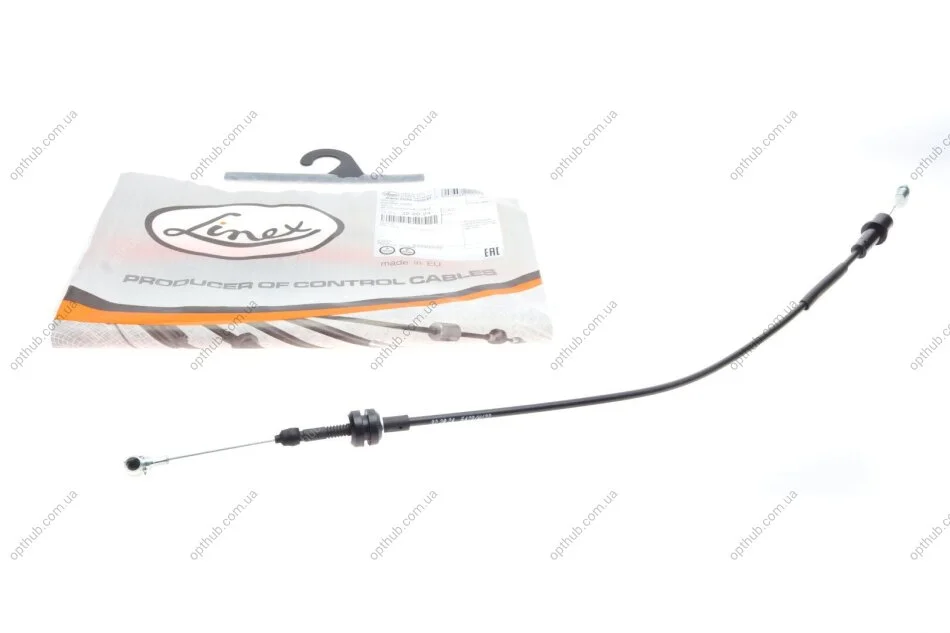 Трос газу Opel Astra F 1.4-1.6 93-01- (732/483 мм) (opt-om) LINEX 32.20.24 (фото 1)