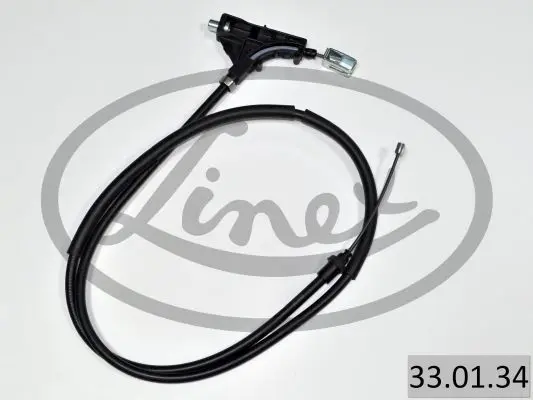 Трос ручного гальма LINEX 33.01.34 (фото 1)