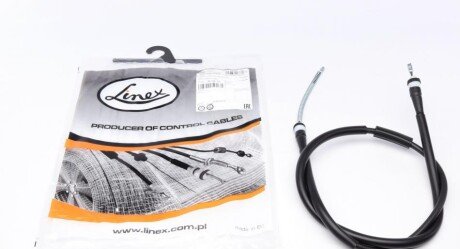 Трос ручника (задній) (L) Renault Clio IV 13- (1500/1283mm) (opt-om) LINEX 35.02.55