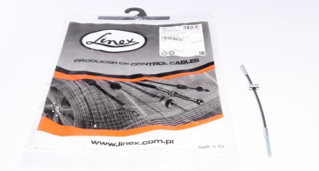 Трос ручника (передній) Renault Twingo III 14- (227mm) (opt-om) LINEX 35.02.59