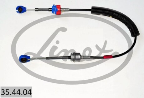 Трос куліси Renault Kangoo 1.5dCi 97- (R) (opt-om) LINEX 35.44.04