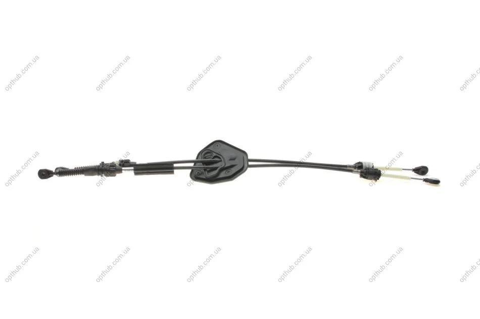Трос куліси Renault Kangoo 1.5 dCi 09- (здвоєний) (opt-om) LINEX 35.44.34 (фото 1)