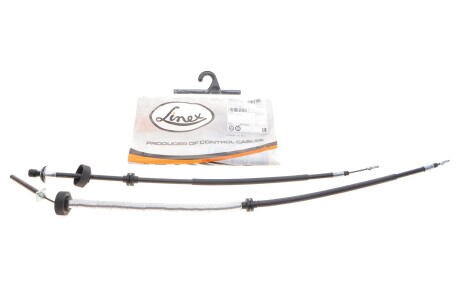 Трос ручника (задній) Renault Grand Scenic II 04- (741/1001) (електро) (opt-om) LINEX 35.78.01