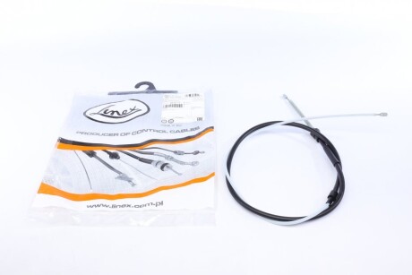Трос ручника (задний) Skoda Roomster 06-15 (1805/947мм) (opt-om) LINEX 39.01.11