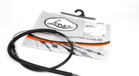 Трос ручника (задній) VW Passat 88-96 (1628/1016 мм) (opt-om) LINEX 47.01.27