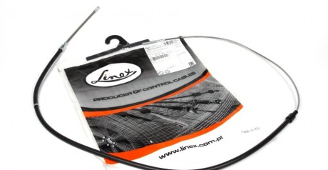 Трос ручника (задний) VW Passat 1.8/1.9TDI/2.0 -97 (1624/890mm) (opt-om) LINEX 47.01.28