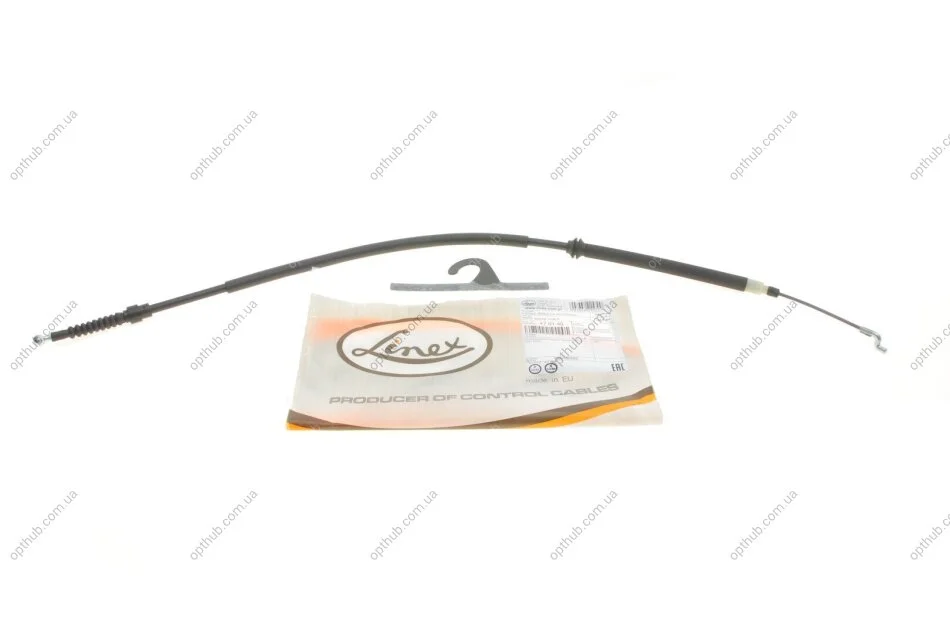 Трос ручника (задній) VW T4 97- (938/718mm) (opt-om) LINEX 47.01.40 (фото 1)