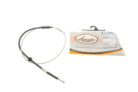 Трос ручника (задній) VW Caddy 04- (1718/551mm) (opt-om) LINEX 47.01.62