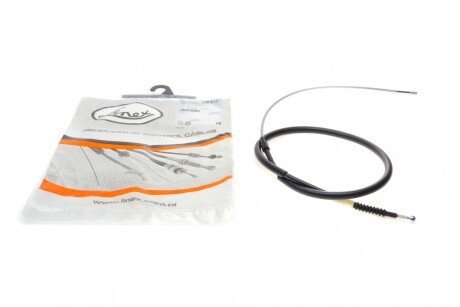 Трос ручника (задній) VW Touran 03-15 (1605/945 мм) (opt-om) LINEX 47.01.67