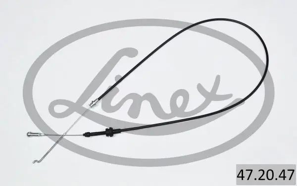 Трос газу (довжина 1370мм) VW LT 28-35 I, LT 40-55 I 2.4/2.4D 12.78-06.96 LINEX 47.20.47 (фото 1)