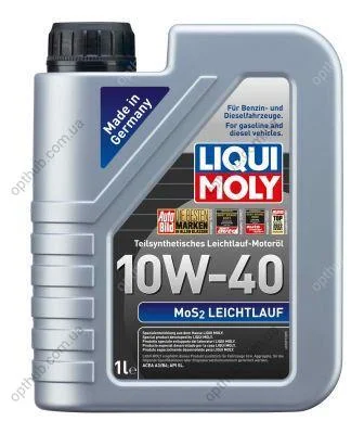 Моторное масло Liqui Moly MoS2 10W-40, 1л LIQUI MOLY 1930 (фото 1)