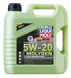 Олива моторна Molygen New Generation 5W-20 4л MOLYGEN NEW GENERATION 5W-20 4Л -ua LIQUI MOLY 20798