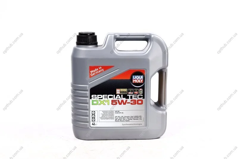 Олива моторна Liqui Moly SPECIAL TEC DX1 5W-30 (Каністра 4л) LIQUI MOLY 20968 (фото 1)