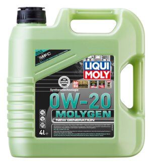 Олива моторна Molygen New Generation 0W-20 4л MOLYGEN NEW GENERATION 0W-20 4Л -ua LIQUI MOLY 21357