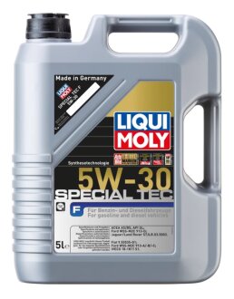 Олива моторна Special Tec F 5W-30 5л СИНТ МОТ МАСЛО - SPECIAL TEC F 5W-30 5Л LIQUI MOLY 2326