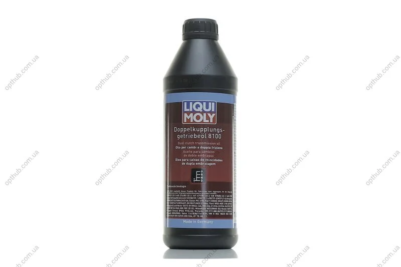 Олива трансмис. Liqui Moly Dual Clutch Transmission Oil 8100 (DSG) (Каністра 1л) C.I.U LIQUI MOLY 3640 (фото 1)