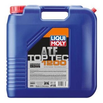 ОЛИВА ДЛЯ АВТОМАТИЧНИХ ТРАНСМІСІЙ TOP TEC ATF 1200 20Л LIQUI MOLY 3683