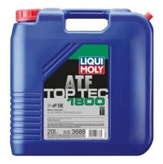 Масло трансмиссионное ATF TopTec ATF 1800, 20л. LIQUI MOLY 3688