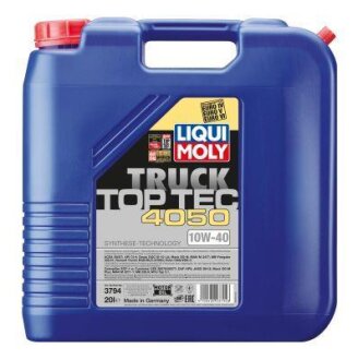ОЛИВА МОТОРНА TOP TEC TRUCK 4050 10W-40 20Л LIQUI MOLY 3794