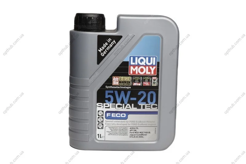 Масла моторные SPECIAL TEC F ECO 5W-20 1л SPECIAL TEC F ECO 5W-20 1Л LIQUI MOLY 3840 (фото 1)