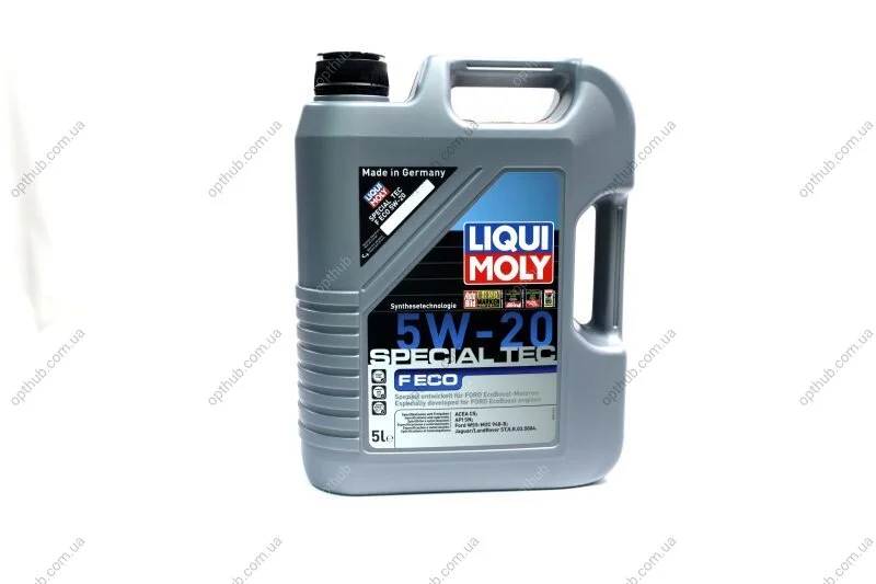 Масло моторн. Liqui Moly Special Tec F ECO 5W-20 (Канистра 5л) LIQUI MOLY 3841 (фото 1)