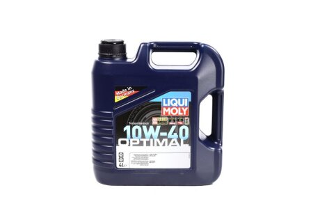 Олива моторна Optimal 10W-40 (Каністра 4л) LIQUI MOLY 3930