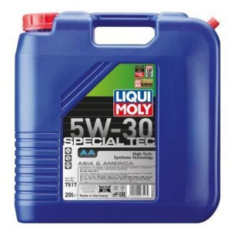 ОЛИВА МОТОРНА SPECIAL TEC AA 5W-30 20Л LIQUI MOLY 7517
