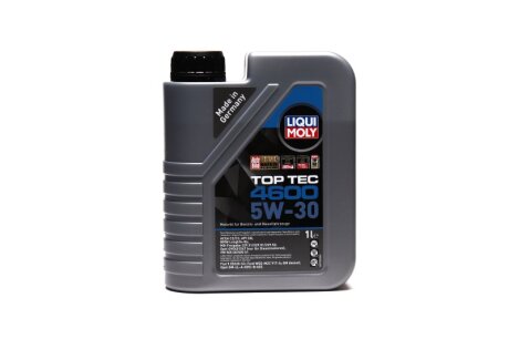 Олива моторна TOP TEC 4600 5W-30 (Каністра 1л) LIQUI MOLY 8032