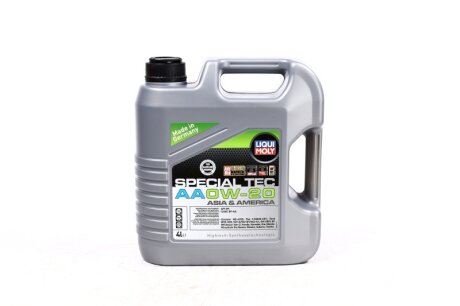 Олива моторна Special Tec AA 0W-20 4л СИНТ МОТ МАСЛО - SPECIAL TEC AA 0W-20 4Л -ua LIQUI MOLY 8066