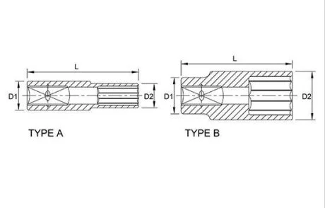 Головка торцева 1/2" 30мм Lkq BAEF1630