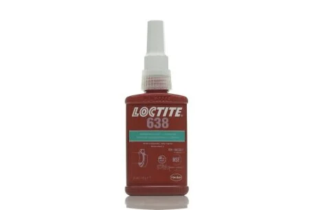 Фиксатор вал-втулка 638 анаэробный, высокой прочности 50мл C.I.U Loctite 1803357
