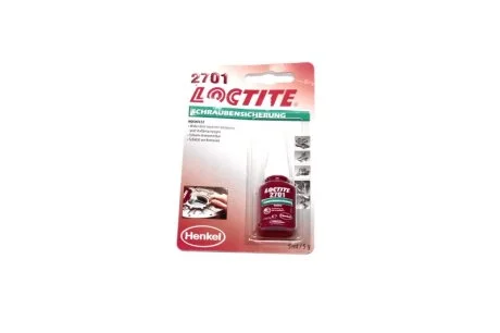 Фиксатор резьбы 2701 анаэробный высокой прочности 5мл Loctite 195911