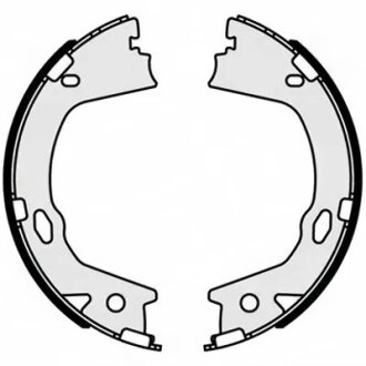 Колодки гальмівні барабанні (комплект 4 шт) LPR 01094