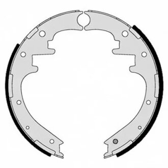 Колодки гальмівні барабанні FORD RANGER (ER, EQ, R_)_RANGER (ET)_FORD USA AEROSTAR_EXPLORER (U2)_EXPLORE -ua LPR 01125