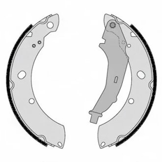 Колодки гальмівні барабанні SKODA RAPID (NH3)_RAPID SPACEBACK (NH1)_VOLKSWAGEN POLO SEDAN -ua LPR 01182