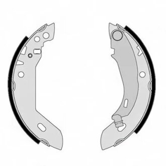 Колодки гальмівні барабанні LPR 04480