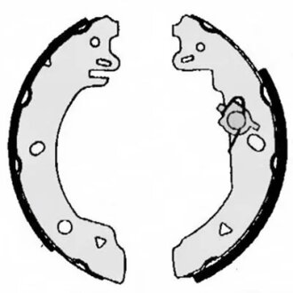 Колодки гальмівні барабанні LPR 05770