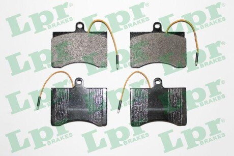 Колодки гальмівні дискові SAMKO/ ПЕРЕДН CITROEN C32, C35 FIAT 242 -ua LPR 05P008