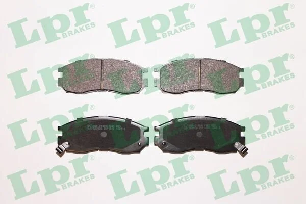 Комплект тормозных колодок LPR 05P1012 (фото 1)