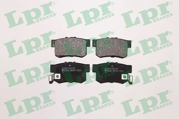 Комплект тормозных колодок LPR 05P1014 (фото 1)