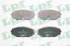 Комплект тормозных колодок LPR 05P1357 (фото 1)