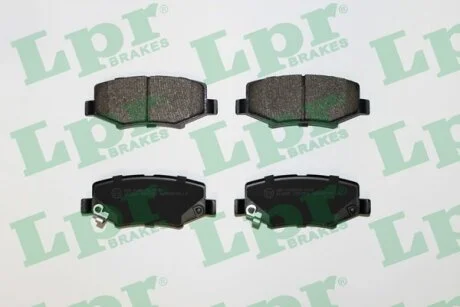 Комплект тормозных колодок из 4 шт. дисков LPR 05P1555