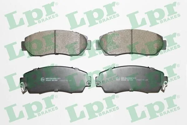 Комплект тормозных колодок LPR 05P1634 (фото 1)